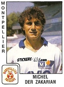 Figurina Michel Der Zakarian - FOOT 1989-1990 - Panini