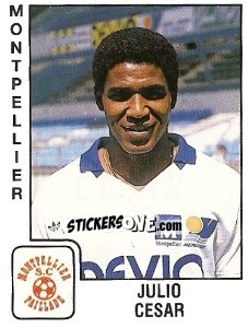Sticker Julio César - FOOT 1989-1990 n. 185 - Panini