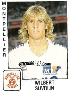Cromo Wilbert Suvrijn - FOOT 1989-1990 n. 187 - Panini