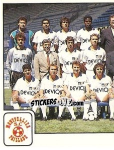 Sticker Equipe Partie A - FOOT 1989-1990 - Panini