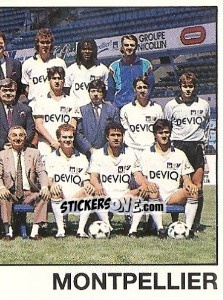 Sticker Equipe Partie B - FOOT 1989-1990 n. 189 - Panini