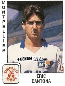 Sticker Eric Cantona - FOOT 1989-1990 n. 194 - Panini