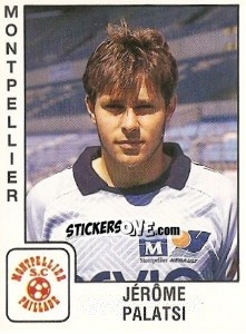 Sticker Jérôme Palatsi - FOOT 1989-1990 n. 196 - Panini