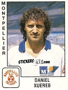 Sticker Daniel Xuereb - FOOT 1989-1990 - Panini