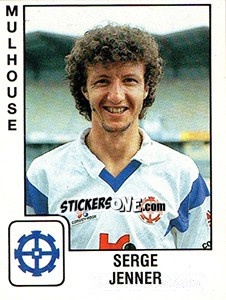 Sticker Serge Jenner - FOOT 1989-1990 - Panini