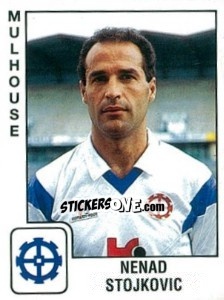 Sticker Nenad Stojkovic - FOOT 1989-1990 - Panini