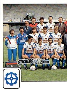 Figurina Equipe Partie A - FOOT 1989-1990 - Panini