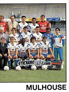 Sticker Equipe Partie B - FOOT 1989-1990 - Panini