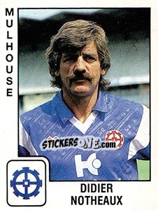 Sticker Didier Notheaux - FOOT 1989-1990 n. 208 - Panini