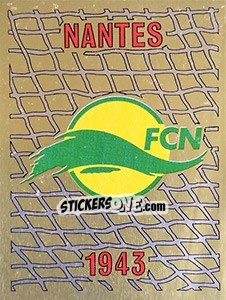 Sticker Ecusson - FOOT 1989-1990 - Panini