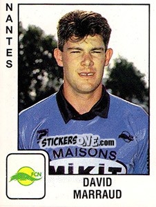 Sticker David Marraud - FOOT 1989-1990 n. 218 - Panini