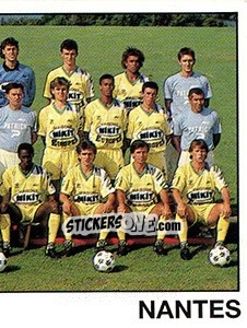 Cromo Equipe Partie B - FOOT 1989-1990 - Panini