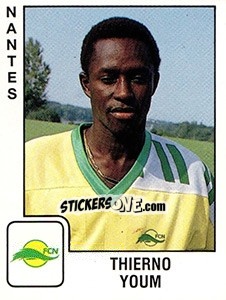 Sticker Thierno Youm - FOOT 1989-1990 n. 231 - Panini