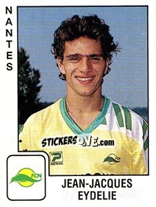 Figurina Jean Jacques Eydelie - FOOT 1989-1990 - Panini