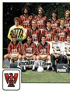 Sticker Equipe Partie A - FOOT 1989-1990 - Panini