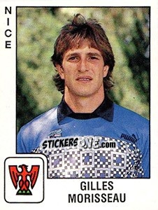 Cromo Gilles Morisseau - FOOT 1989-1990 - Panini