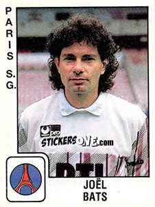 Cromo Joël Bats - FOOT 1989-1990 n. 254 - Panini