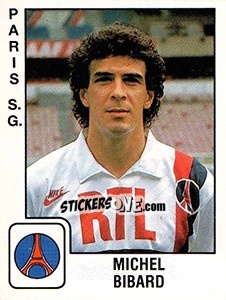 Sticker Michel Bibard - FOOT 1989-1990 - Panini