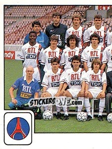 Sticker Equipe Partie A - FOOT 1989-1990 - Panini