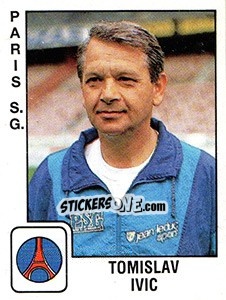 Figurina Tomislav Ivic - FOOT 1989-1990 - Panini