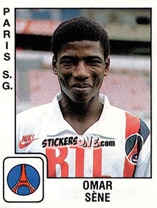 Sticker Omar Sene - FOOT 1989-1990 - Panini