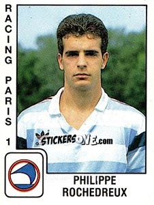 Figurina Philippe Rochedreux - FOOT 1989-1990 - Panini