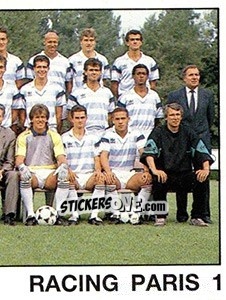 Figurina Equipe Partie B - FOOT 1989-1990 n. 279 - Panini
