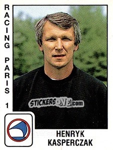 Sticker Henryk Kasperczak - FOOT 1989-1990 - Panini