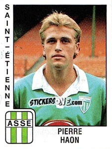 Sticker Pierre Haon - FOOT 1989-1990 n. 295 - Panini