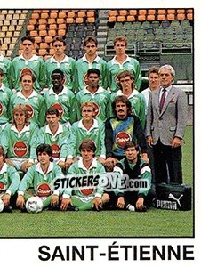 Sticker Equipe Partie B - FOOT 1989-1990 n. 297 - Panini