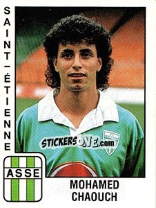 Cromo Mohamed Chaouch - FOOT 1989-1990 - Panini