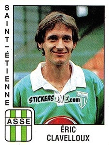 Sticker Eric Clavelloux - FOOT 1989-1990 - Panini