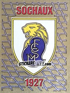 Sticker Ecusson - FOOT 1989-1990 - Panini