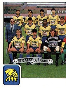 Sticker Equipe Partie A - FOOT 1989-1990 - Panini