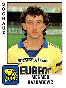 Sticker Mehmed Bazdarevic - FOOT 1989-1990 n. 319 - Panini