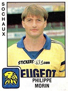 Cromo Philippe Morin - FOOT 1989-1990 n. 324 - Panini