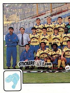 Figurina Equipe Partie A - FOOT 1989-1990 - Panini