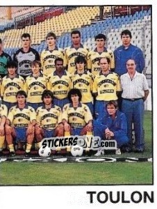 Sticker Equipe Partie B - FOOT 1989-1990 - Panini