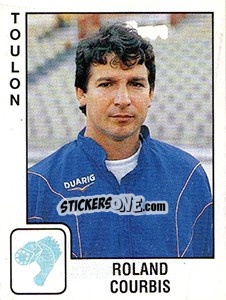 Sticker Roland Courbis - FOOT 1989-1990 n. 334 - Panini