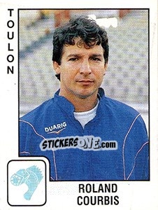 Cromo Roland Courbis - FOOT 1989-1990 - Panini