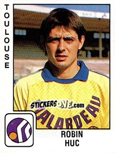 Sticker Robin Huc - FOOT 1989-1990 n. 344 - Panini