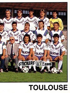 Figurina Equipe Partie B - FOOT 1989-1990 - Panini