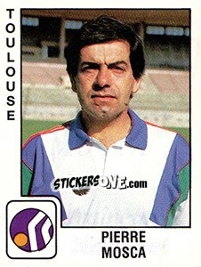 Sticker Pierre Mosca - FOOT 1989-1990 - Panini