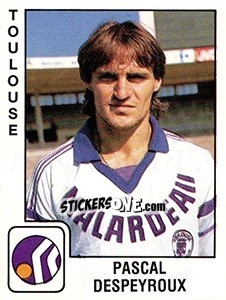 Sticker Pascal Despeyroux - FOOT 1989-1990 - Panini