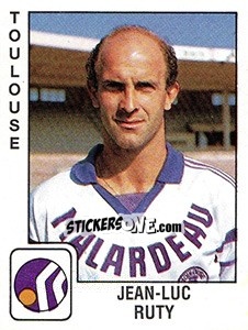 Sticker Jean Luc Ruty - FOOT 1989-1990 n. 359 - Panini