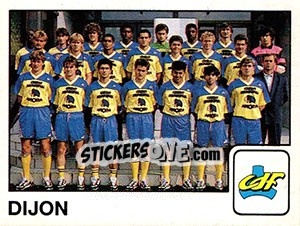 Sticker Equipe Dijon - FOOT 1989-1990 n. 369 - Panini