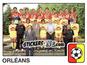 Sticker Equipe Orléans - FOOT 1989-1990 - Panini