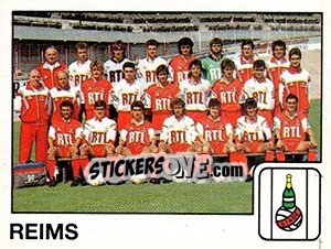 Sticker Equipe Reims - FOOT 1989-1990 - Panini