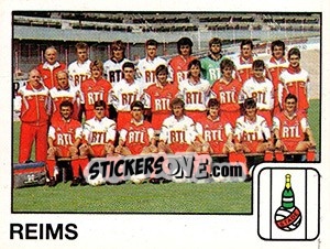 Figurina Equipe Reims - FOOT 1989-1990 - Panini