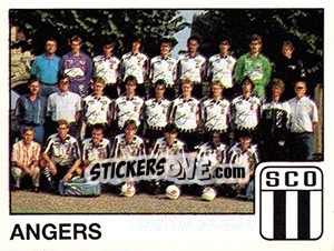 Sticker Equipe Angers - FOOT 1989-1990 - Panini